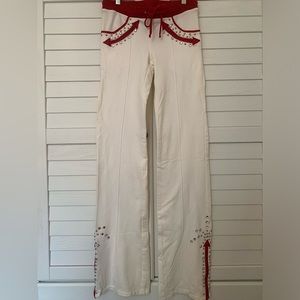 ANNA SUI western style pants